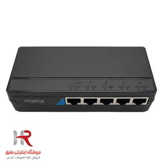 🔌 سوئیچ PoE نت‌لند مدل F-410-EP