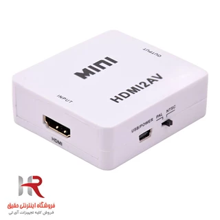 تبدیل تصویر مینی مدل HDMI به AV