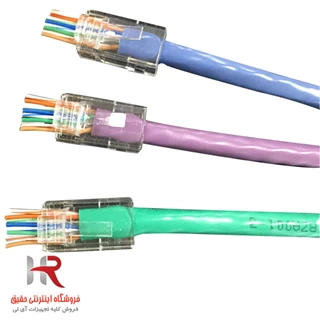 سوکت شبکه CAT6 UTP END OPEN